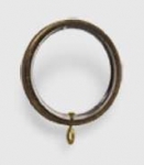 Argola plana com anel e gancho