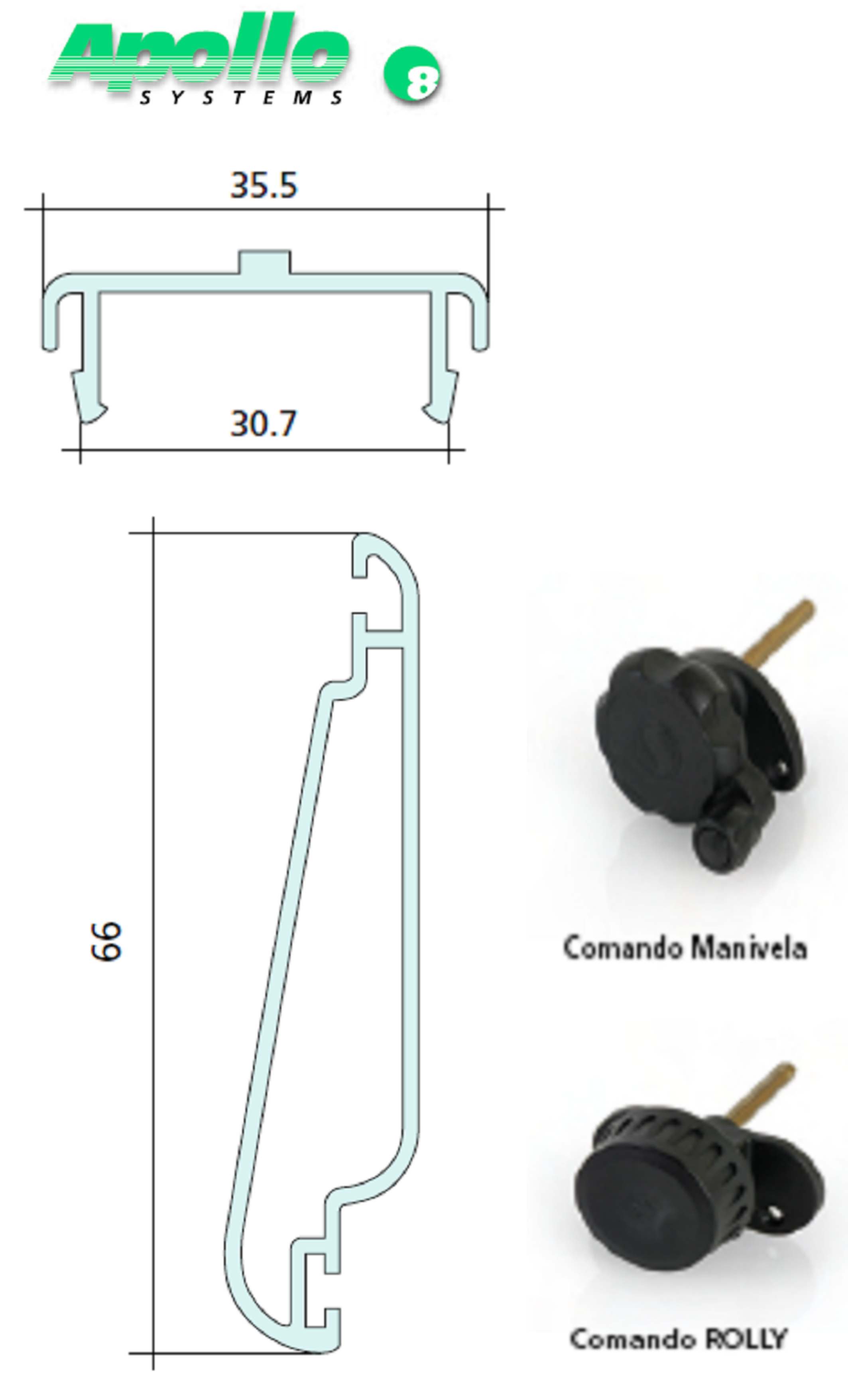 Persiana Orientável
