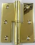 Dobradiça Inox Dourado